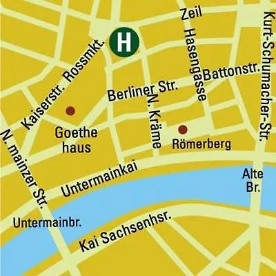 Miramar Am Roemer 3* Франкфурт-на-Майне